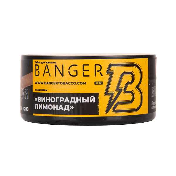 Табак Banger Grape Lemonade 100 грамм в Донецке