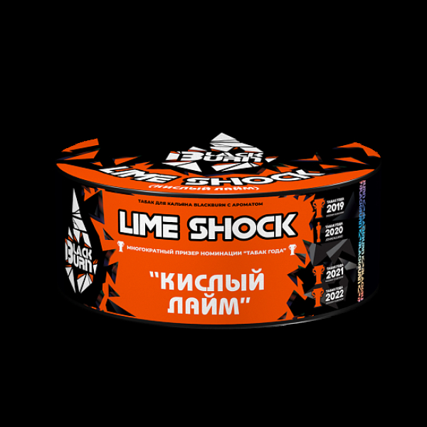 Табак BlackBurn Lime Shock 100 грамм в Донецке