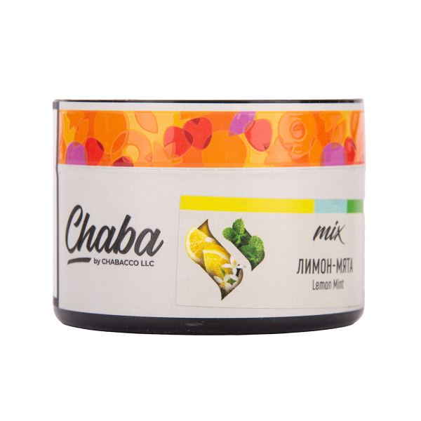 Бестабачная смесь Chaba Mix Lemon Mint Nicotine Free 40 грамм в Донецке