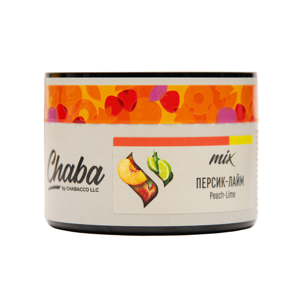 Бестабачная смесь Chaba Mix Peach Lime Nicotine Free 40 грамм в Донецке