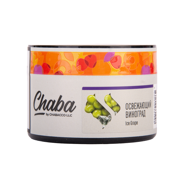 Бестабачная смесь Chaba Ice Grape Nicotine Free 40 грамм в Донецке