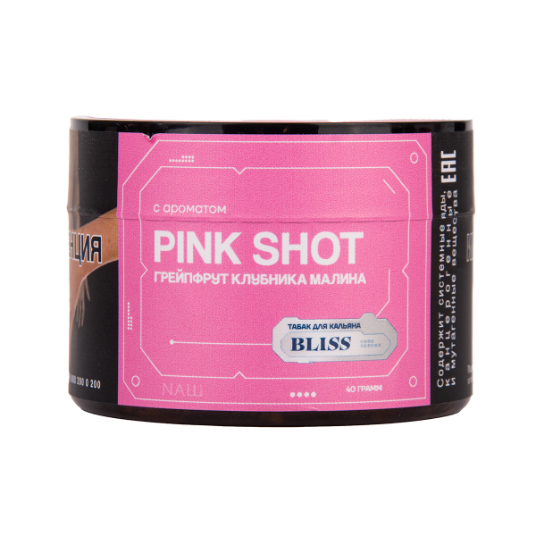 Табак BLISS Pink Shot 40 грамм в Донецке