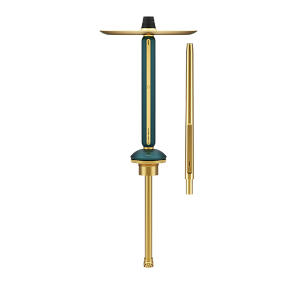 Кальян Alpha Hookah Echo Gold Emerald Green в Донецке
