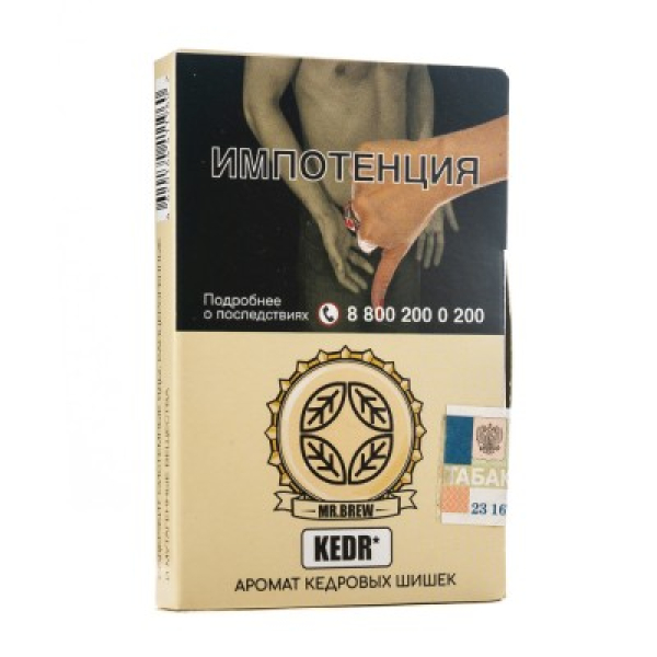 Табак Mr Brew Kedr Аромат Кедровых Шишек 25 грамм в Донецке
