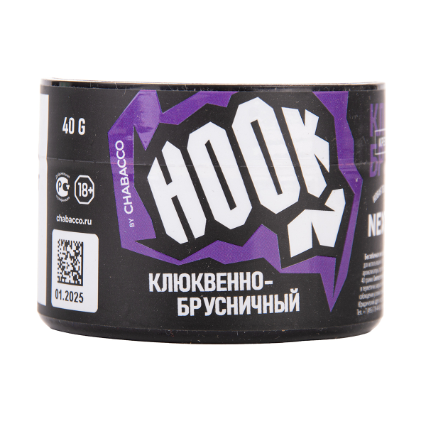 Табак Hook Клюквенно Брусничный 40 грамм в Донецке