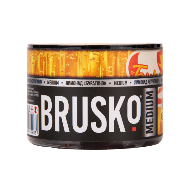 Бестабачная смесь Brusko Лимонад «   Буратино» 50 грамм в Донецке