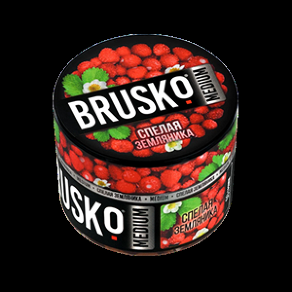 Бестабачная смесь Brusko Спелая Земляника 50 грамм в Донецке