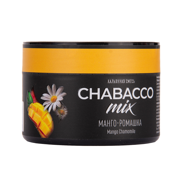 Бестабачная смесь Chabacco Mix Medium Mango Chamomile 40 грамм в Донецке