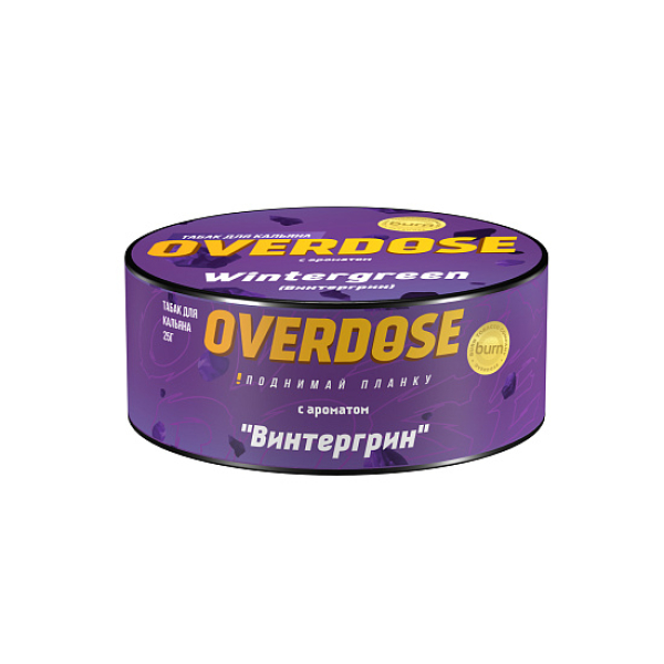 Табак Overdose Wintergreen 25 грамм в Донецке