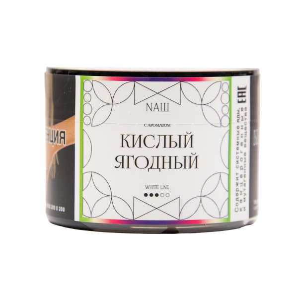 Табак NАШ White Кислый Ягодный 40 грамм в Донецке