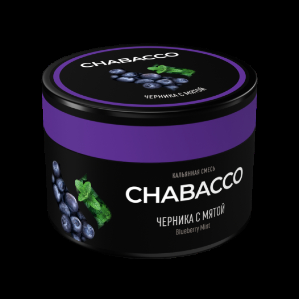 Смесь Chabacco Blueberry Mint Черника С Мятой  Medium 40 грамм в Донецке