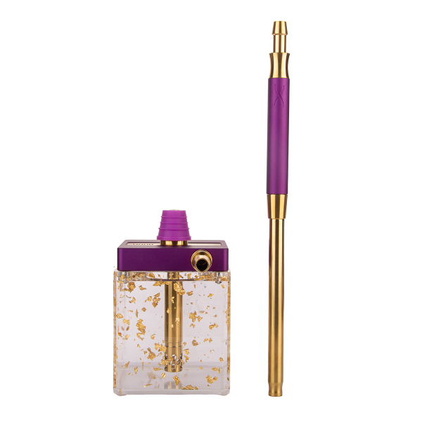 Кальян Hoob Subatom Royal Purple X Gold | Cube Mini Gold в Донецке