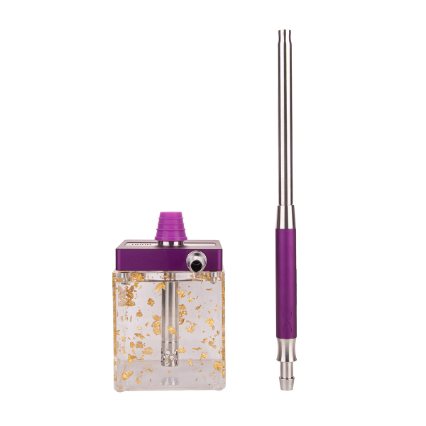 Кальян Hoob Subatom Royal Purple X Ss | Cube Mini Gold в Донецке