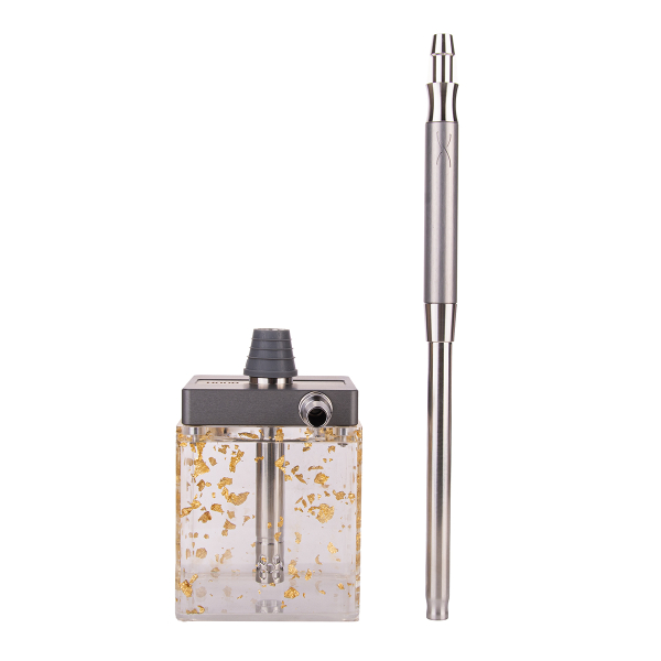 Кальян Hoob Subatom Space Grey X Ss | Cube Mini Gold в Донецке