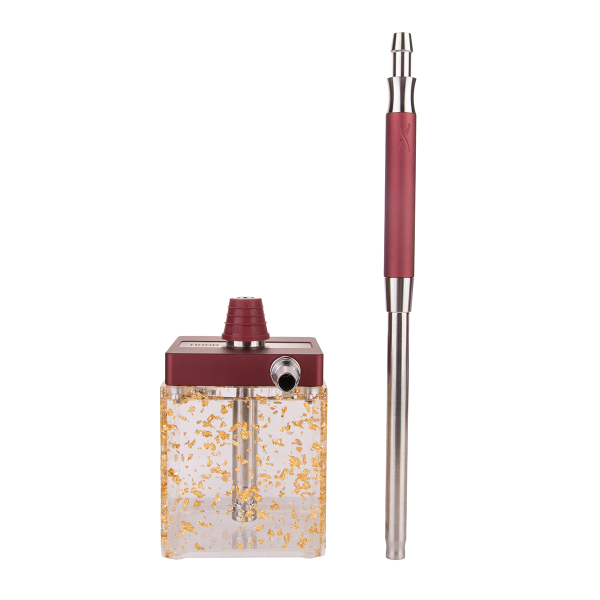 Кальян Hoob Subatom Wine Red X Ss | Cube Mini Gold в Донецке