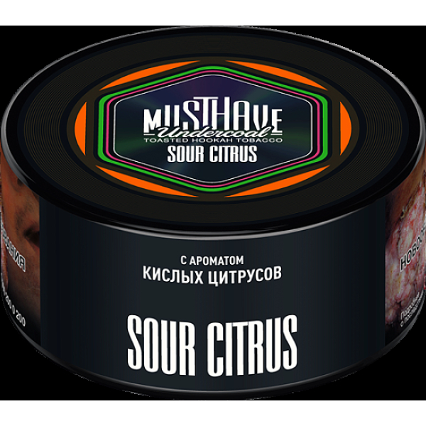 Табак Must Have Sour Citrus 125 грамм в Донецке