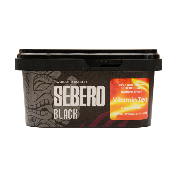 Табак Sebero Black Vitamin Tea Облепиховый Чай 200 грамм в Донецке