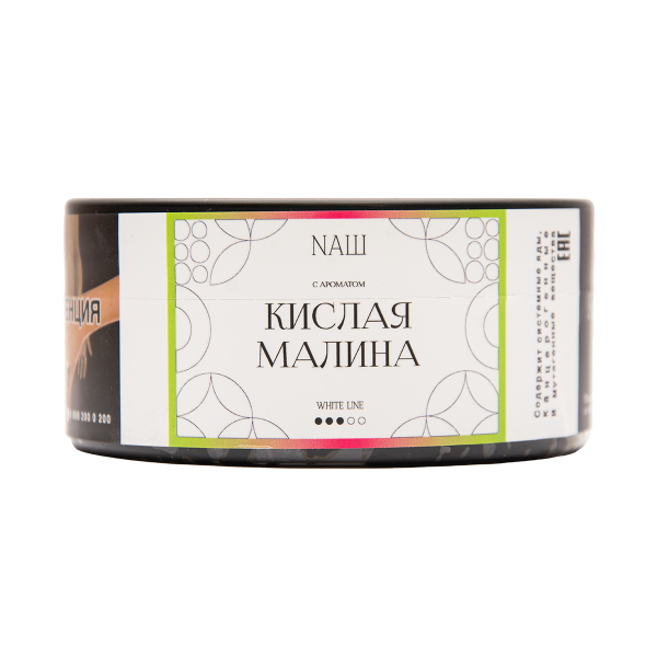 Табак NАШ White Кислая Малина 100 грамм в Донецке