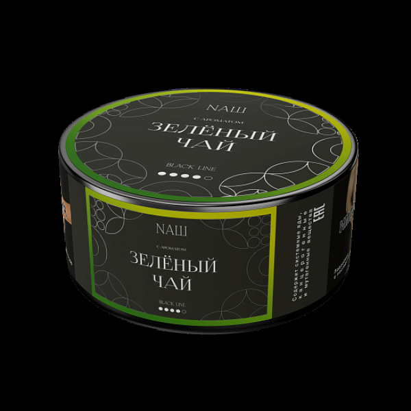 Табак Nаш Black Зелёный Чай 100 грамм в Донецке
