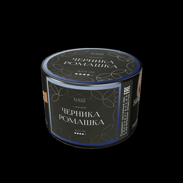 Табак Nаш Black Черника Ромашка 40 грамм в Донецке
