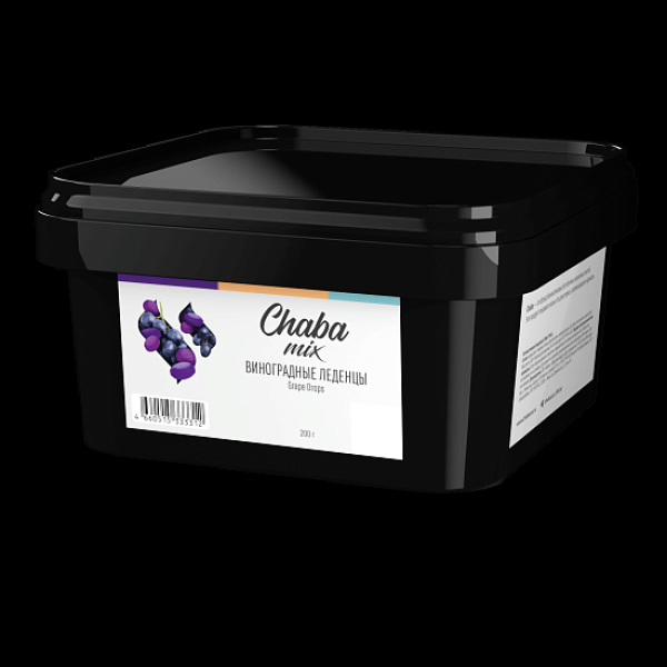 Безникотиновая смесь Chaba Mix Grape Drops Виноградные Леденцы 200 грамм в Донецке