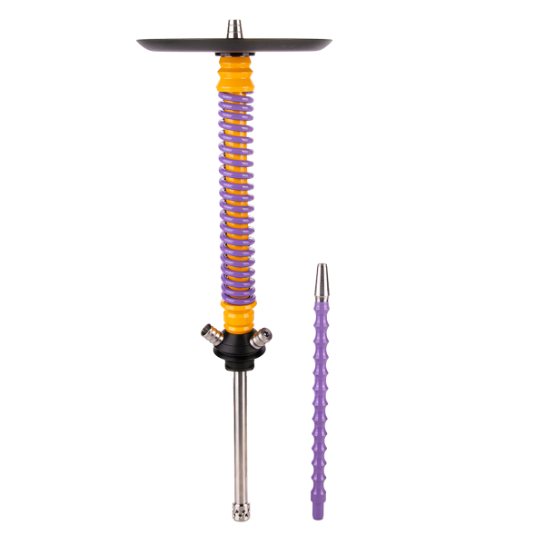 Кальян Mamay Customs Coilover Большой  Жёлтый Сирень в Донецке