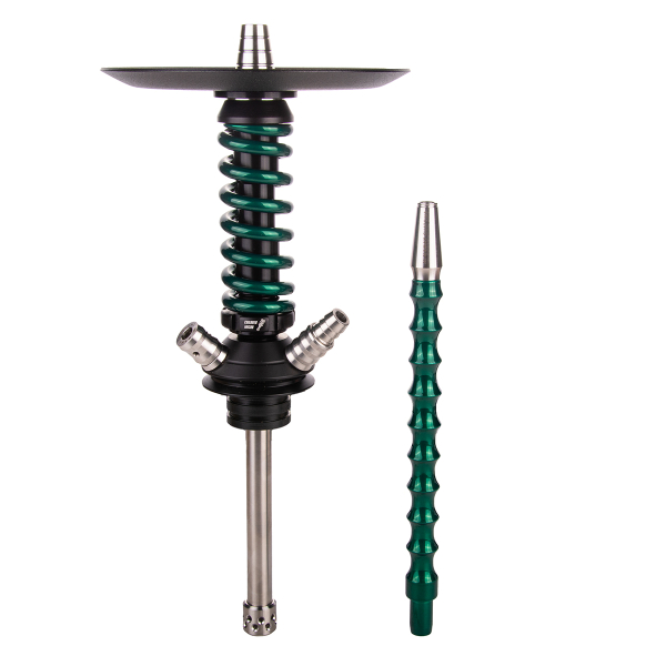 Кальян Mamay Customs Coilover Micro  Чёрный Зелёный Лак в Донецке