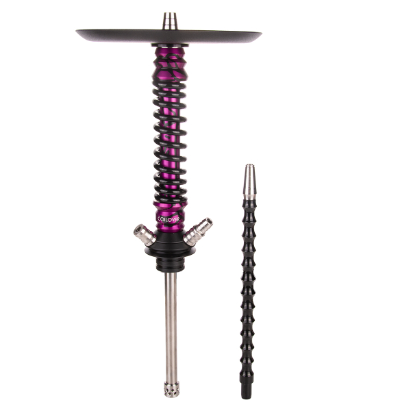 Кальян Mamay Customs Coilover Mini  Пурпурный Сплеш Чёрный в Донецке