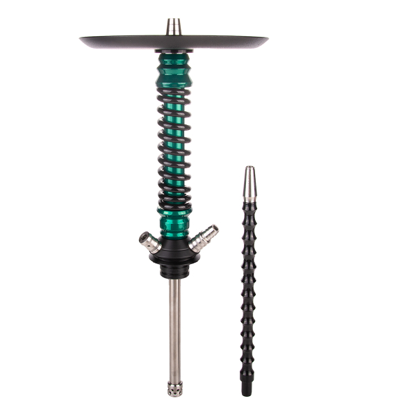 Кальян Mamay Customs Coilover Mini  Зелёный Лак Чёрный в Донецке