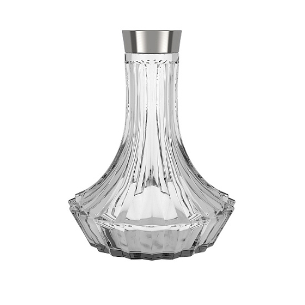 Колба Alpha Hookah Craft Twistlock На Резьбе Прозрачная  Silver в Донецке