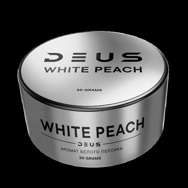 Табак Deus White Peach Белый Персик 30 грамм в Донецке