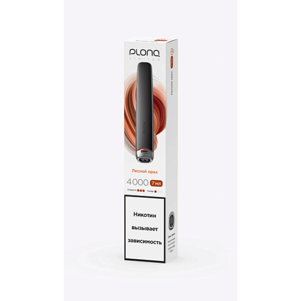 Электронка Plonq Plus Pro Black Лесной Орех 4000 затяжек в Донецке