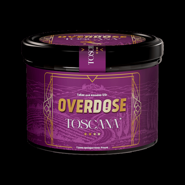 Табак Overdose No Aroma Италия Toscana 125 грамм в Донецке