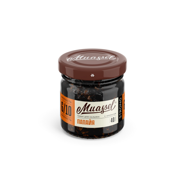 Табак Muassel Extra Strong Папайя 40 грамм в Донецке