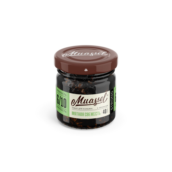 Табак Muassel Extra Strong Мятная Свежесть 40 грамм в Донецке