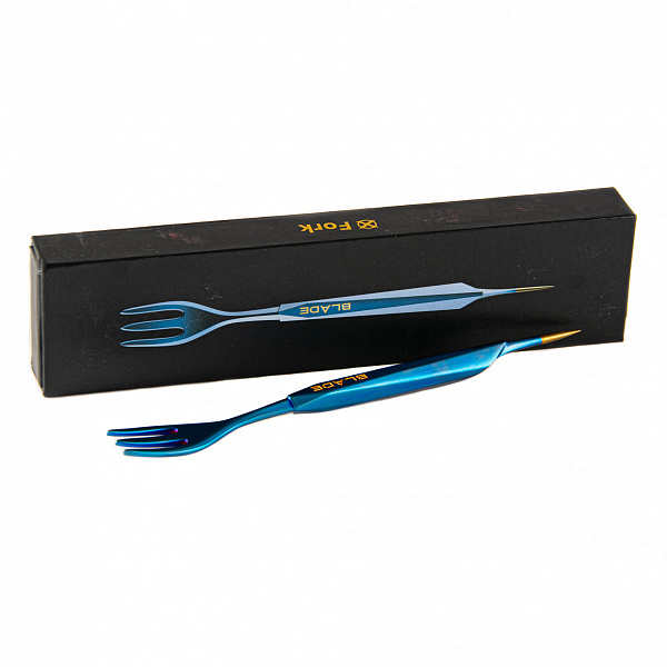 Вилка-шило Blade Hookah Blue Matte в Донецке